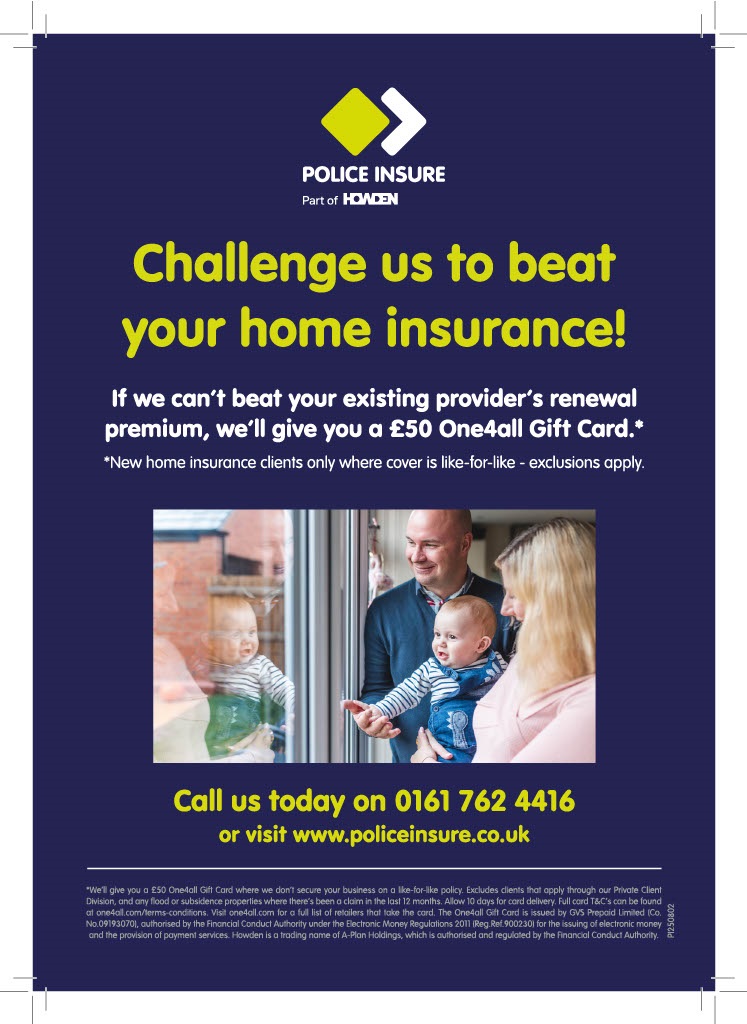 Police Insure Home Offer