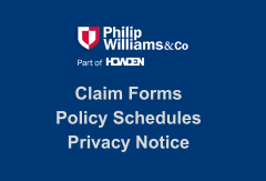 Claim forms, policy schedules, privacy notice