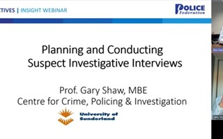 Investigative Interviewing Webinar