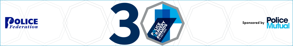 Police Bravery Awards 2023 banner