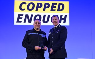 PC Greg Blais is named PFEW Response Officer of the Year
