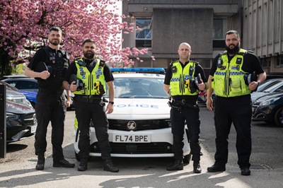 PS Priestley, PC Khan, PC Batty, PC Riordan