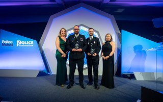 Officers who faced armed Hainault attacker win overall Police Federation Bravery Award