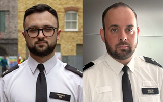 Officers who faced armed Hainault attacker win overall Police Federation Bravery Award