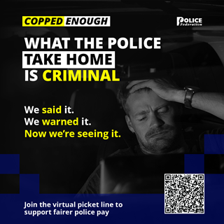 Police Federation: Policing plunged in to further crisis as Government ignores recommendations of its own pay review body