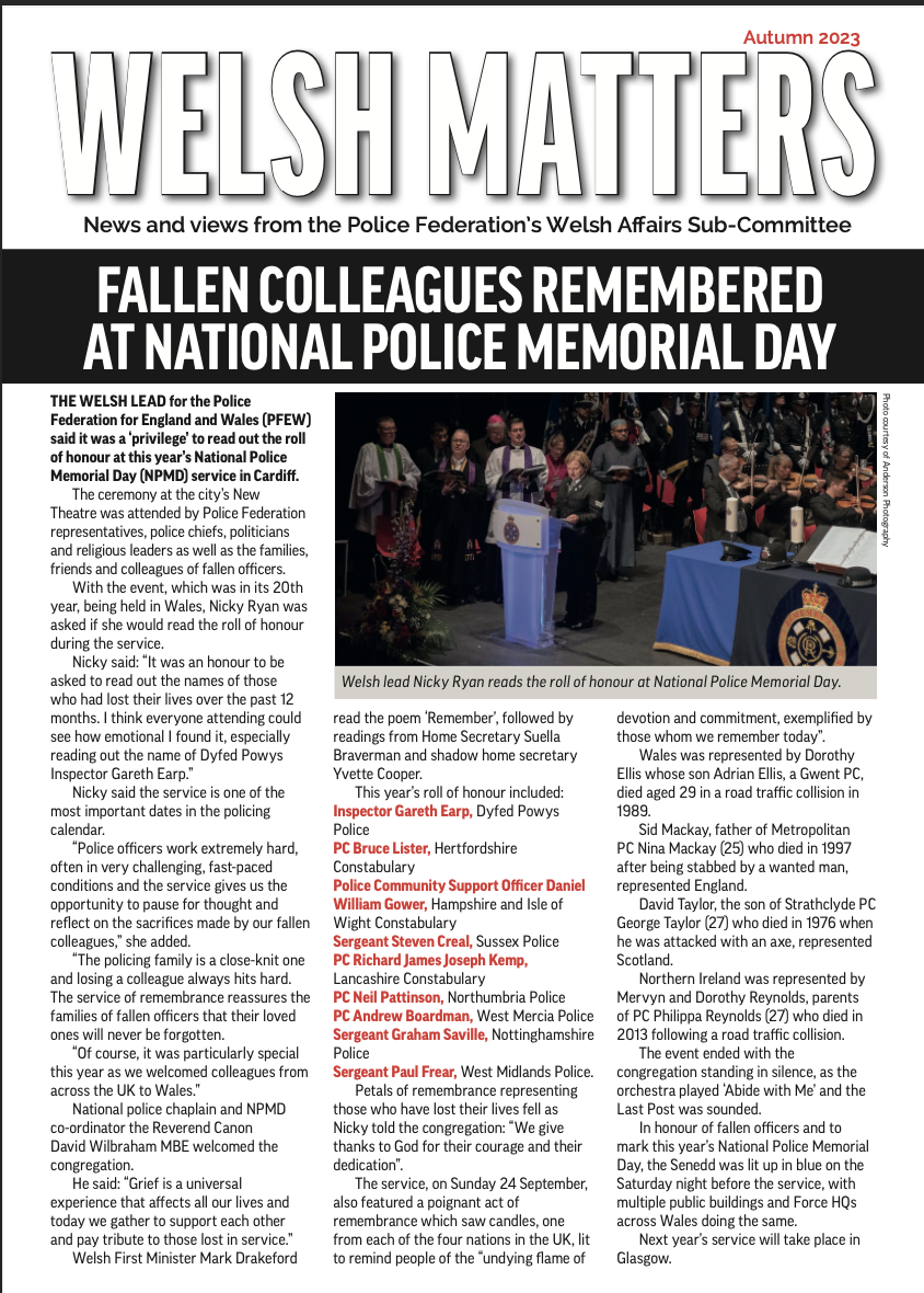 Welsh Matters - Autumn 2023