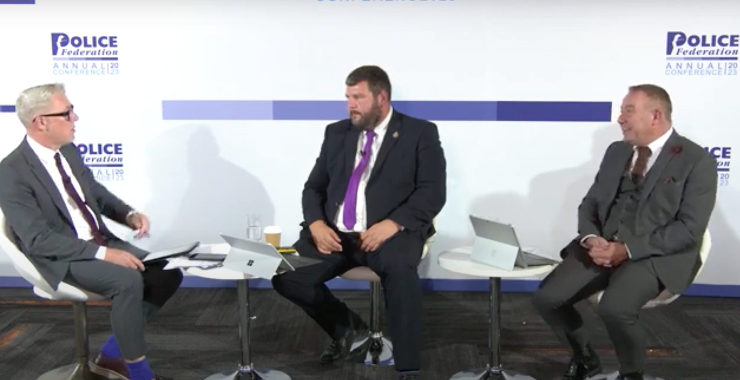 The mutual aid conference session.