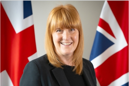 Policing minister Sarah Jones.