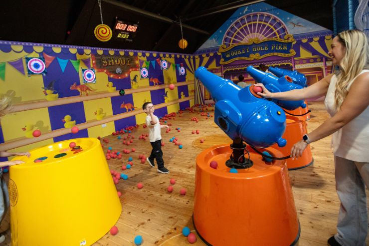 Wide range of fun entertainment.