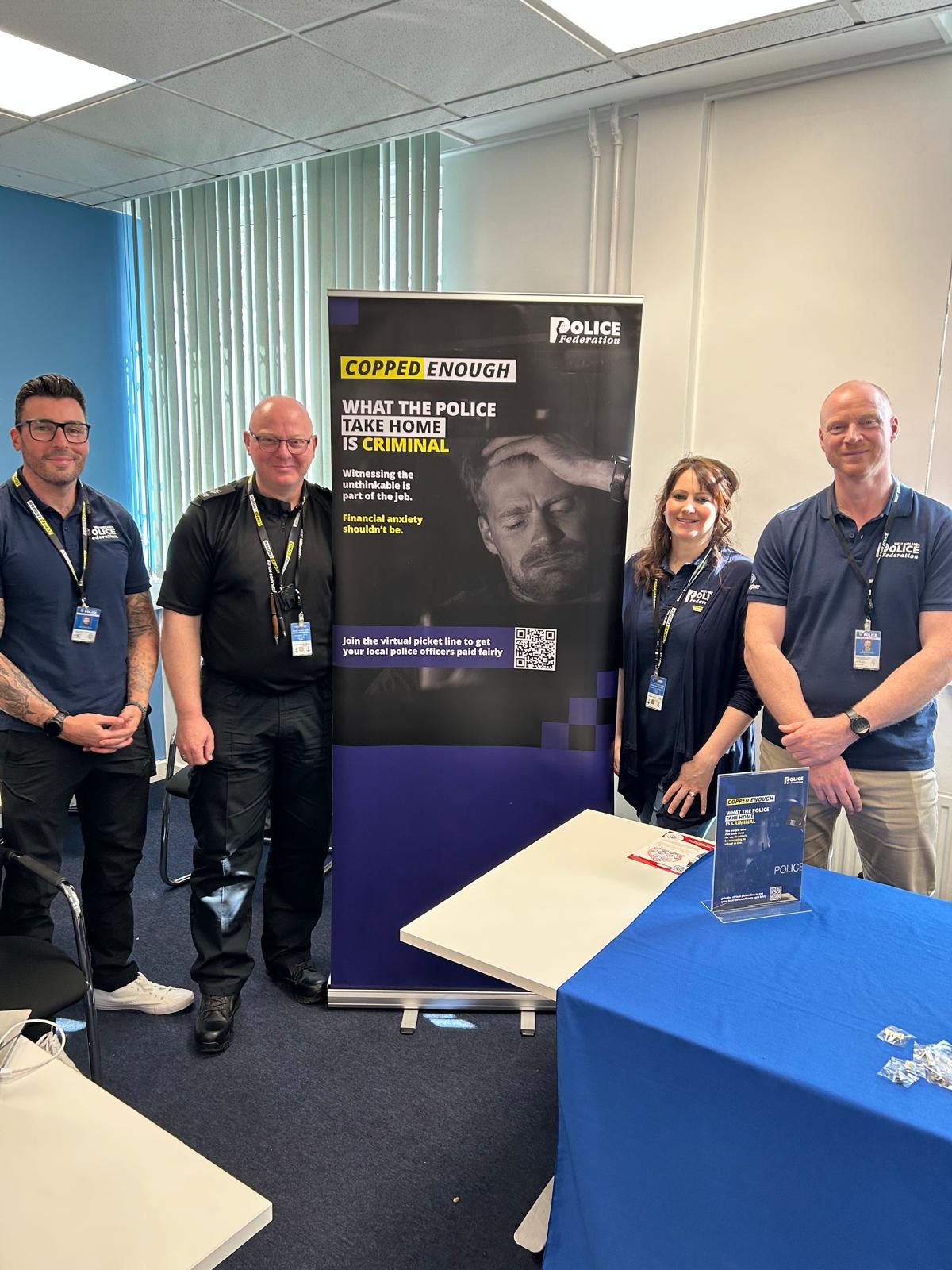 Fed reps at Coventry LPA roadshow.