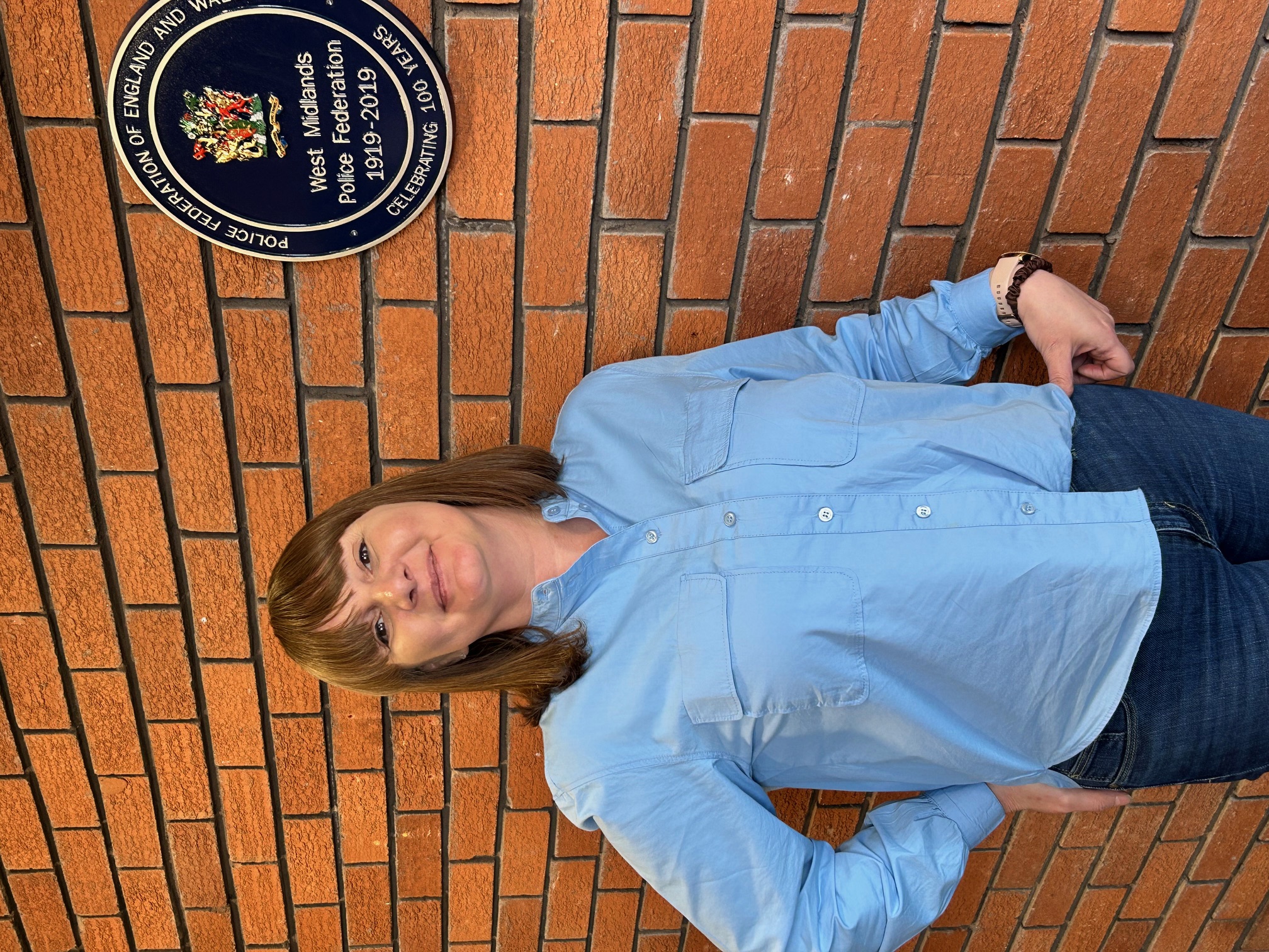 Office manager Tracy Keeley