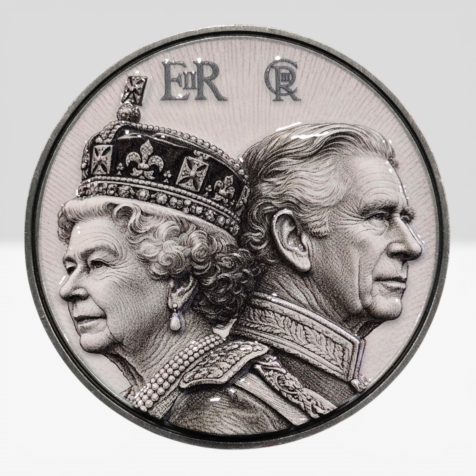 Back of the challenge coin.